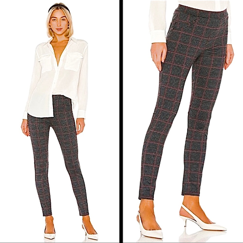 Sanctuary plaid Ponte legging pants -M